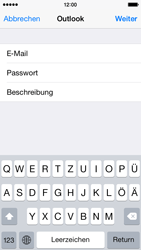 Apple iPhone 5s - E-Mail - Konto einrichten (outlook) - 7 / 11