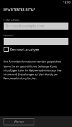 Nokia Lumia 1520 - E-Mail - Konto einrichten - 1 / 1
