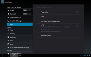 Asus Padfone 2 - Internet - Apn-Einstellungen - 6 / 25