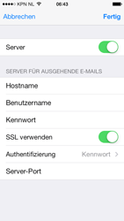 Apple iPhone 5c - E-Mail - Konto einrichten - 2 / 2