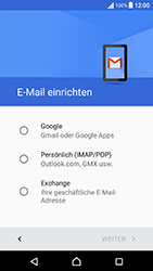 Sony Xperia X Performance - E-Mail - Konto einrichten (gmail) - 8 / 19
