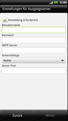 HTC Sensation XE - E-Mail - Konto einrichten - 2 / 2