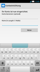 Alcatel Idol S - E-Mail - Konto einrichten - 1 / 1