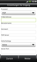HTC Desire - E-Mail - Konto einrichten - 0 / 0