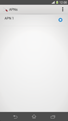 Sony Xperia Z1 - Internet - Manuelle Konfiguration - 2 / 2