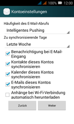 Huawei Y3 - E-Mail - Konto einrichten (outlook) - 10 / 14
