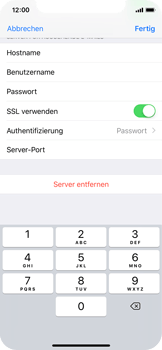 Apple iPhone X - E-Mail - Konto einrichten - 0 / 0