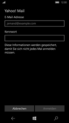 Microsoft Lumia 650 - E-Mail - Konto einrichten (yahoo) - 1 / 1