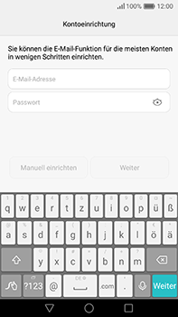 Huawei P9 Plus - E-Mail - Konto einrichten (outlook) - 7 / 12