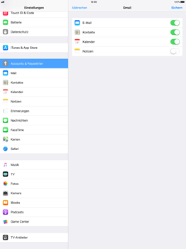 Apple iPad Pro 12.9 inch - E-Mail - Konto einrichten (gmail) - 1 / 1
