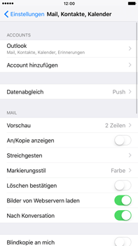 Apple iPhone 6s Plus - E-Mail - Konto einrichten (outlook) - 9 / 11