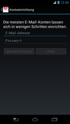 Motorola RAZR i - E-Mail - Konto einrichten - 1 / 1