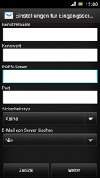 Sony Xperia J - E-Mail - Konto einrichten - 1 / 1