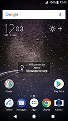 Sony Xperia XA2 - E-Mail - Konto einrichten - 0 / 0