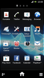 Sony Ericsson Xperia Ray mit OS 4 ICS - Internet - Apn-Einstellungen - 1 / 1