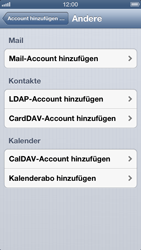 Apple iPhone 5 - E-Mail - Konto einrichten - 2 / 2