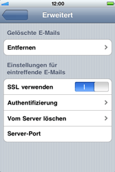 Apple iPhone 3G - E-Mail - Konto einrichten - 0 / 0