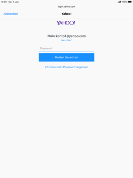 Apple iPad Air 2 - E-Mail - Konto einrichten (yahoo) - 7 / 11