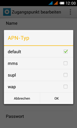 Alcatel Pop C3 - Internet - Manuelle Konfiguration - 14 / 31