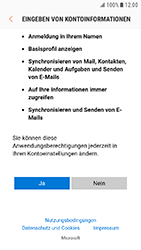 Samsung Galaxy Xcover 4 - E-Mail - Konto einrichten (outlook) - 8 / 11
