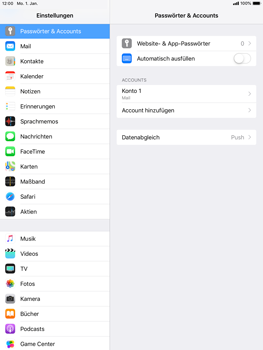 Apple iPad Pro 9.7 inch - E-Mail - Konto einrichten - 15 / 27