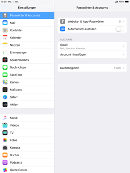 Apple iPad Pro 9.7 inch - E-Mail - Konto einrichten (gmail) - 9 / 11