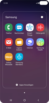 Samsung Galaxy S10 Plus - E-Mail - Konto einrichten (outlook) - 4 / 16